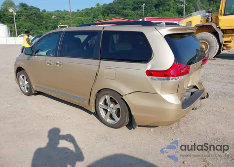 2012 Toyota Sienna Xle/Limited z USA, uszkodzony, nr VIN 5TDYK3DC4CS220312